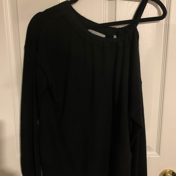 VINCE cashmere cold shoulder sweater - Picture 6 of 8